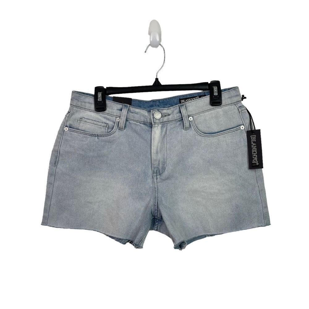 BlankNYC NWT The Fulton Roll Up Light Wash Shorts Women’s Size 29